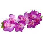 Storczyk Dekoracyjny Fioletowy 98 cm - Realistyczny Kwiat Ozdobny - obrazek 3