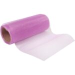 Organza Fioletowa do Dekoracji i Kompozycji Florystycznych - 12cm x 9m - obrazek 3