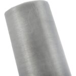 Organza Dekoracyjna Srebrna nr 1 - do Choinki, Girland, Stołu, Kompozycji Florystycznych, Szer. 12 cm, dł. 9m - obrazek 2