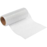 Organza Dekoracyjna Srebrna nr 1 - do Choinki, Girland, Stołu, Kompozycji Florystycznych, Szer. 12 cm, dł. 9m - obrazek 3