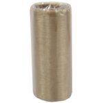 Beżowa Organza do Dekoracji i Kompozycji Florystycznych - 12 cm x 9 m