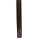 ORGANZA BRĄZOWA Z NADRUKIEM BROKATOWYM 0,50 x 10 m - obrazek 2