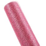 Organza Brokatowa Jasnoróżowa 0,50 x 10 m do Dekoracji i Kompozycji Kwiatowych - obrazek 3