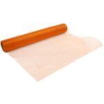 Organza Dekoracyjna Miedziana 36 cm na szpuli do Dekoracji i Kompozycji Florystycznych - obrazek 2