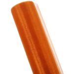 Organza Dekoracyjna Miedziana 36 cm na szpuli do Dekoracji i Kompozycji Florystycznych - obrazek 3