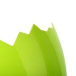 Osłonka Doniczka Wysoka Jajko ZIELONA na rzeżuchę - obrazek 2