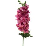 OSTRÓŻKA KWIAT SZTUCZNY  CIEMNO RÓŻOWY