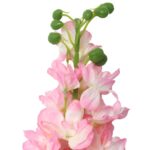 Gałązka Sztucznej Ostróżki w Kolorze Jasno Różowym - 80 cm - obrazek 3