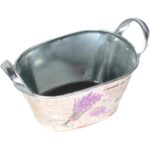 Owalna Osłonka Ocynkowana z Motywem Kwiatowym - obrazek 2