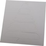 Biały szablon dekoracyjny na okno na 10 obrazów - obrazek 2