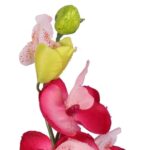 Sztuczny Storczyk Gałązka 67cm w Kolorze Różowym Wysokiej Jakości - obrazek 3