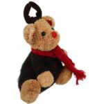 RENIFER Z TROCIN W UBRANKU 22 CM - obrazek 2