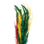 Wielkanocna Palma Ręcznie Robiona z Naturalnych Materiałów, 70cm, Kolor Kremowy - obrazek 3