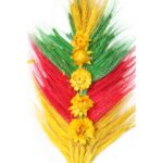 Palma wielkanocna ręcznie robiona 70cm płaska C - obrazek 2