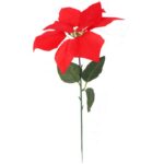 Kwiat pojedynczy Gwiazda Betlejemska Poinsecja 30 cm