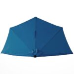 Parasol ogrodowy na taras balkon półparasol 2,7m NIEBIESKI - obrazek 2