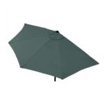 Półokrągły Parasol Ogrodowy 2,7m z Prostym, Nowoczesnym Wyglądem - Idealny na Balkony i Tarasy - obrazek 2