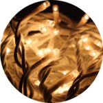 LAMPKI CHOINKOWE 240 LED TYPU RYŹ Z PROGRAMATOREM CIEPŁE BIAŁE - obrazek 3