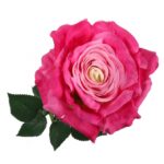 Róża sztuczna z kolcami, ciemna - obrazek 2