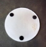 Komplet 6 drewnianych podkładek pod filiżankę z kwiecistym wzorem - obrazek 2