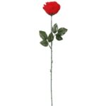 Róża pojedynka w kolorze czerwonym 68 cm - obrazek 2