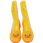 KALOSZE GUMOWCE GUMIAKI na deszcz dla dziewczynki i chłopca rozmiar 31/32 ŻÓŁTE - obrazek 3