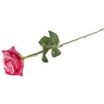 RÓŻA 62 cm KOLOR CIEMNO RÓŻOWY - obrazek 3