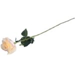 RÓŻA 62 cm KOLOR KREMOWY - obrazek 3