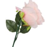 Sztuczna Róża w Jasnym Odcieniu Różu, 68 cm - obrazek 2