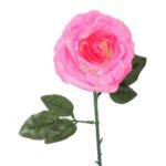 Róża pojedynka 68 cm w kolorze różowym - obrazek 3