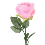 Róża pojedynka 68 cm w różowym kolorze - obrazek 2
