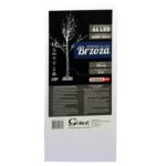 Świąteczne Drzewko Dekoracyjne z Oświetleniem LED 64 Lampki, Wysokość 150 cm, Kolor Biały, Zasilanie Sieciowe, Do Użytku Zewnętrznego IP44 - obrazek 2