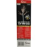 Drzewko dekoracyjne z białymi liśćmi i LED, 150cm, zewnętrzne IP44 - obrazek 2