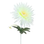 Sztuczny Kwiat Aster w Kolorze Białym o Wysokości 55 cm - obrazek 2