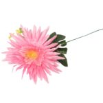 Sztuczny kwiat Aster w kolorze różowym, 68 cm - obrazek 3