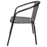 Krzesło bistro szare - obrazek 3