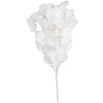 Bukiet liści jabłoni w kolorze BIAŁYM 52 cm