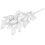 Bukiet liści jabłoni w kolorze BIAŁYM 52 cm - obrazek 3