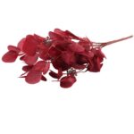 Bukiet liści jabłoni w kolorze BORDOWYM 52 cm - obrazek 3