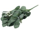 Bukiet liści jabłoni w kolorze CIEMNO ZIELONYM 52 cm - obrazek 3