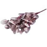 Bukiet liści jabłoni w kolorze JASNO FIOLETOWYM 52 cm - obrazek 3