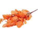 Bukiet liści jabłoni w kolorze POMARAŃCZOWYM 52 cm - obrazek 3