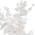 Bukiet liści EUCALYPTUSA w kolorze BIAŁYM 50 cm - obrazek 2