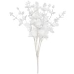 Bukiet liści EUCALYPTUSA w kolorze BIAŁYM 50 cm