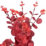 Bukiet liści EUCALYPTUSA w kolorze BORDOWYM 50 cm - obrazek 2