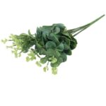 Bukiet liści EUCALYPTUSA w kolorze ZIELONYM 50 cm - obrazek 3