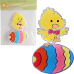 NAKLEJKA ŻELOWA SAMOPRZYLEPNA NA OKNO KURCZAK II