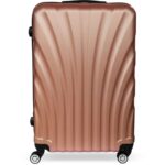 Matrix 1200 Walizka Kabinowa z Mocnym ABS Plus i Funkcją Dwukomorowości, Kolor Miedziany - obrazek 2