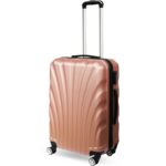 Matrix 1200 - średnia walizka podróżna na kółkach, wytrzymała i komfortowa, kolor miedziany