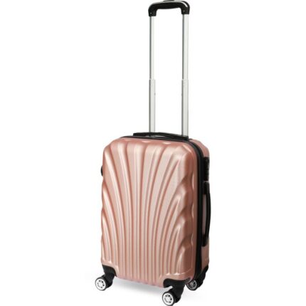 Matrix 1200 Walizka Kabinowa z Mocnym ABS Plus i Funkcją Dwukomorowości, Kolor Miedziany